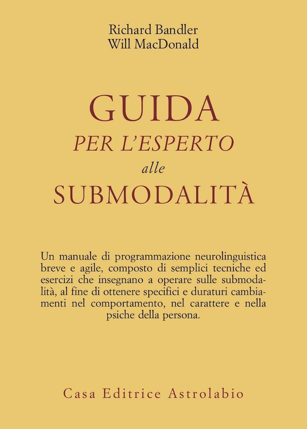 Guida per l'esperto alle submodalità book