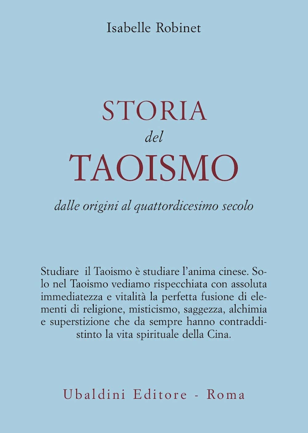 Storia del taoismo. Dalle origini al XIV secolo book