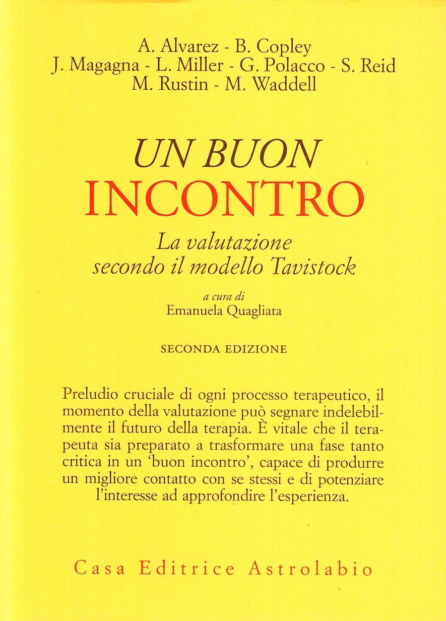 Un buon incontro. La valutazione secondo il modello Tavistock (Psiche e coscienza) Psychology