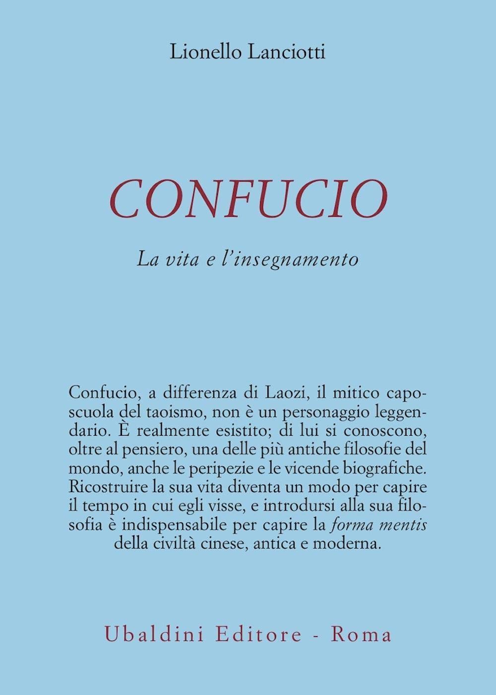 Confucio. La vita e l'insegnamento book