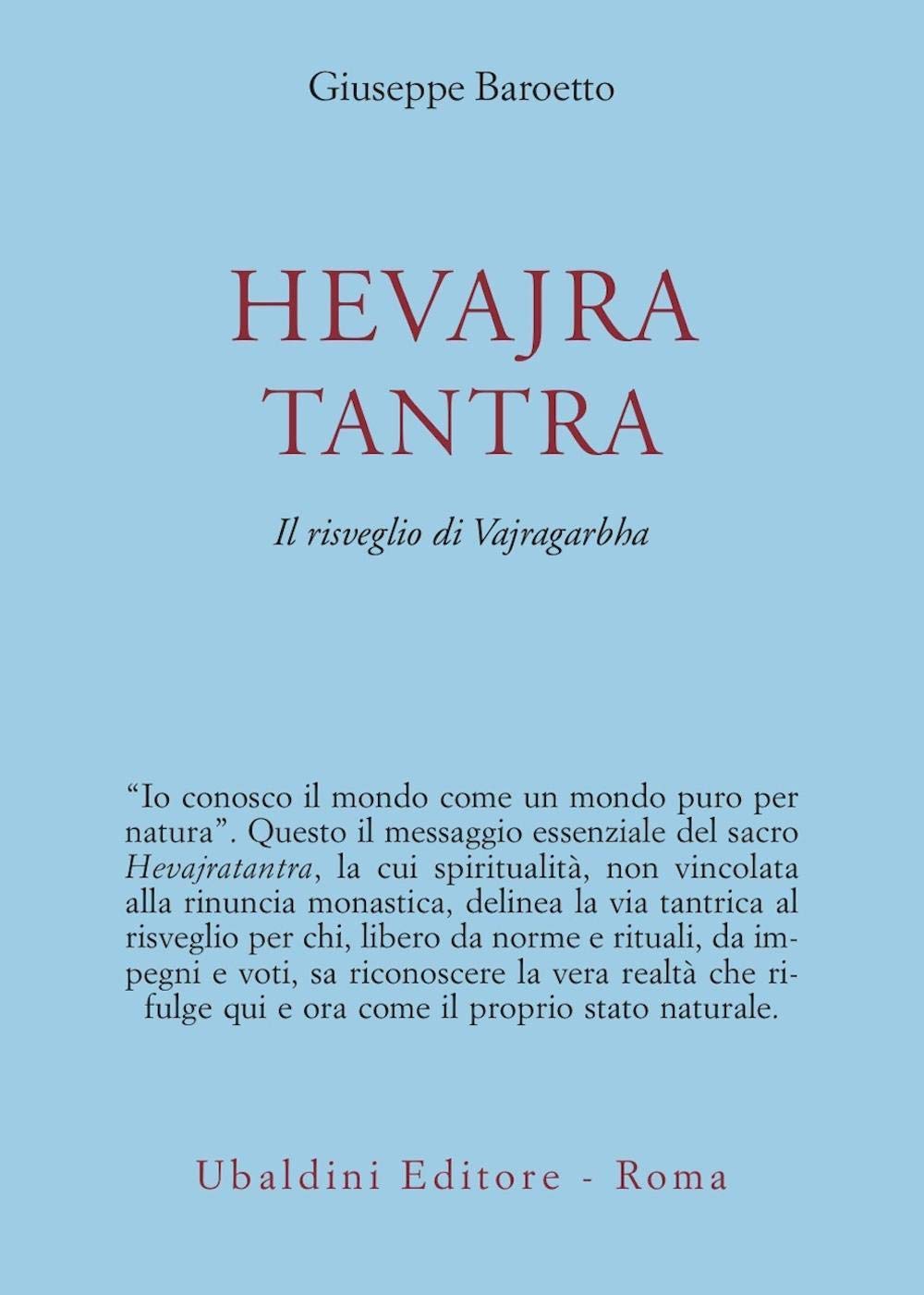 Hevajra Tantra. Il risveglio di Vajragarbha Religion & Esotericism