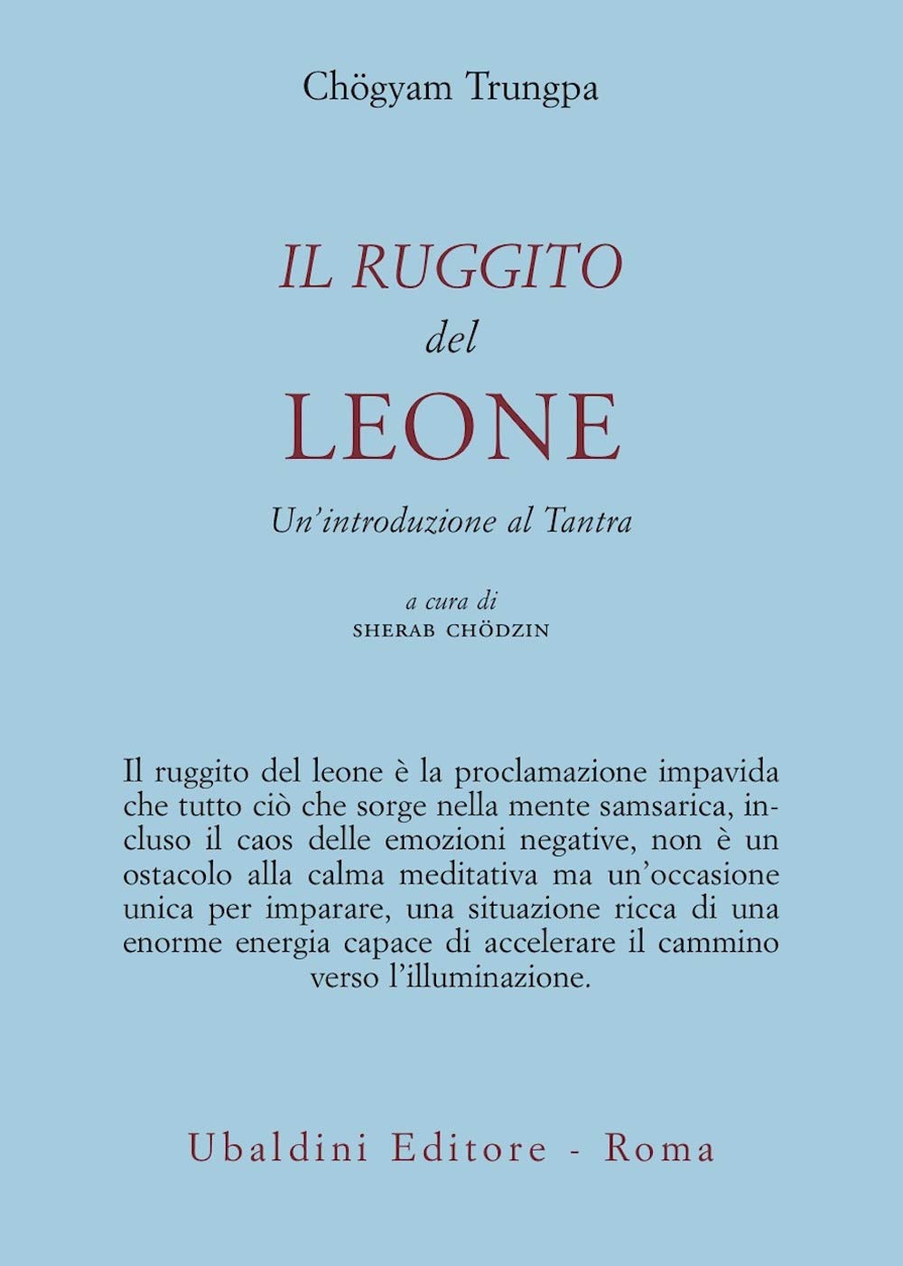 Il ruggito del leone. Un'introduzione al Tantra Religion & Esotericism
