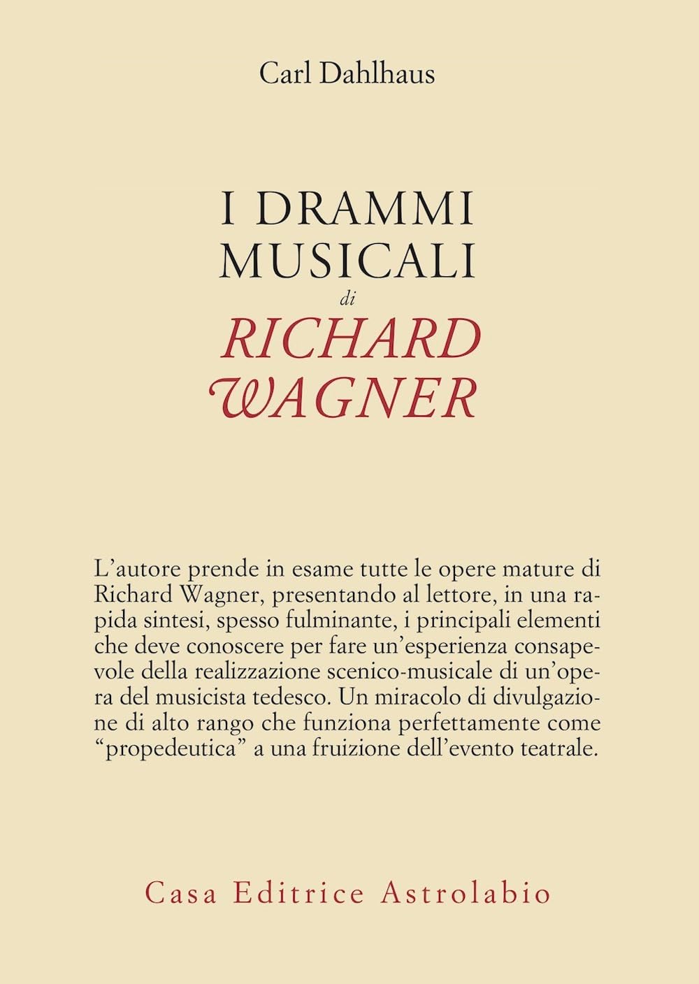 I drammi musicali di Richard Wagner (Adagio) Arts & Music