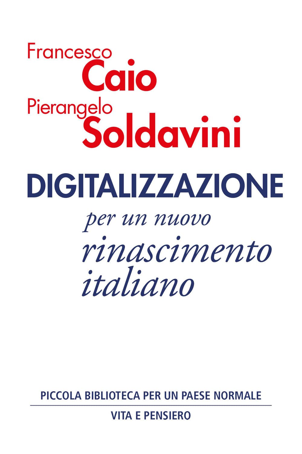 Digitalizzazione. Per un nuovo rinascimento italiano book