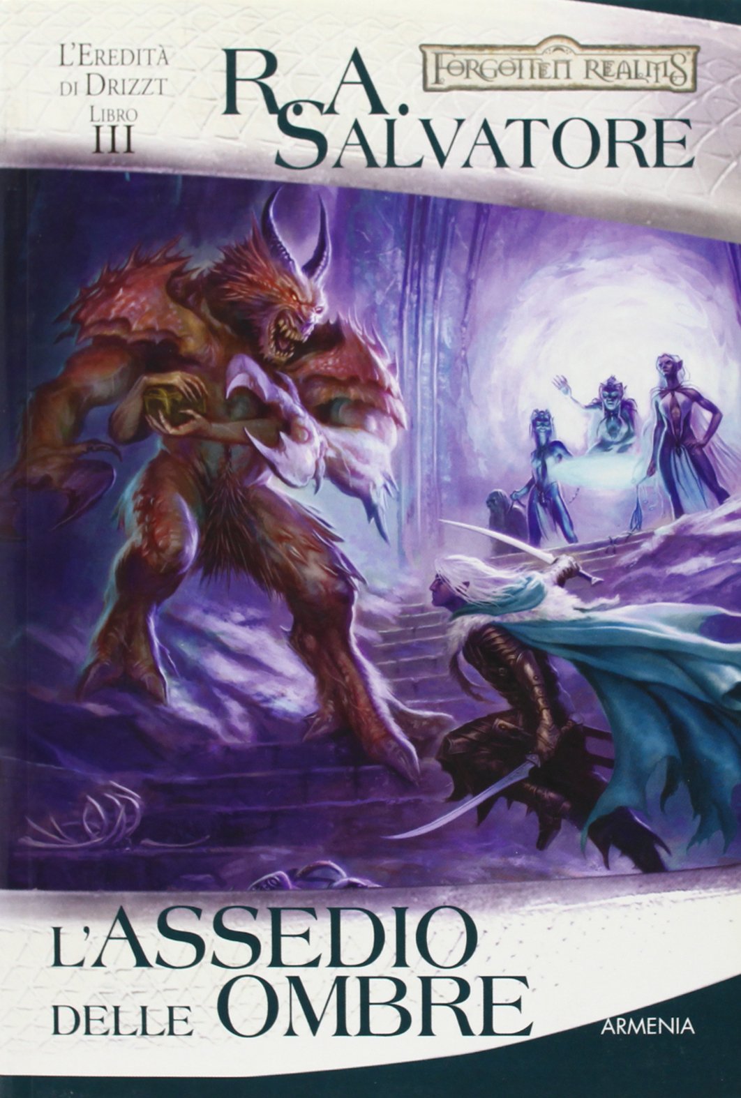 L'assedio delle ombre. L'eredità di Drizzt. Forgotten Realms book