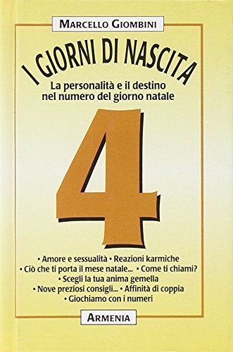 Giorni Di Nascita. 4 La Personalità cd
