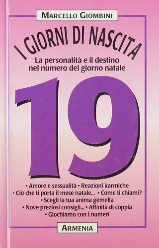 Giorni Di Nascita. 19 La Personalit cd