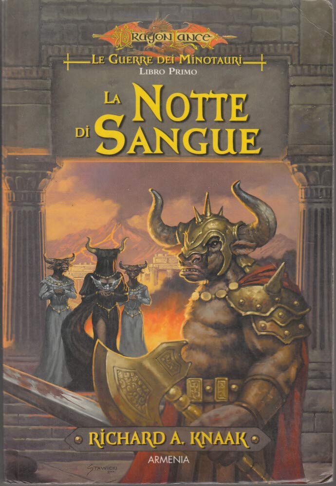 La notte di sangue. Le guerre dei minotauri. DragonLance book
