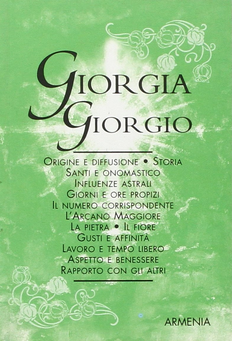 Giorgia-Giorgio (I piccoli libri) Politics & History