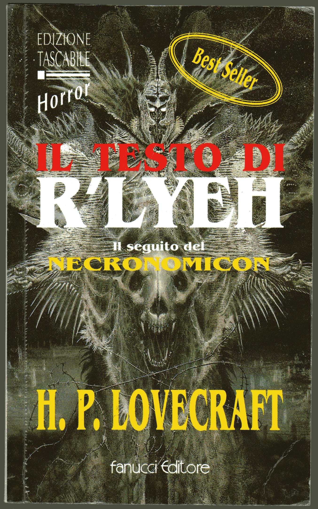 Il testo di R'Lyeh (Economica tascabile) Horror & Mystery