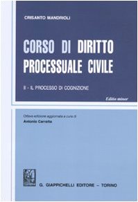Corso di diritto processuale civile. Ediz. minore. Il processo di cognizione (Vol. 2) book