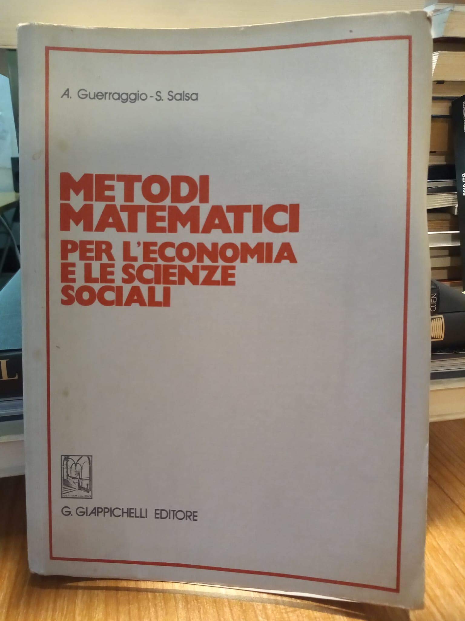 Metodi matematici per l'economia e le scienze sociali Business, Finance & Career