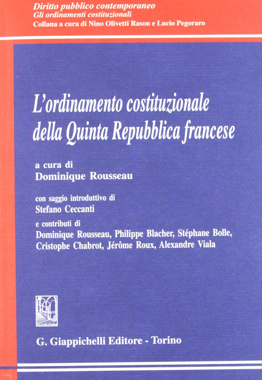 L'ordinamento costituzionale della quinta Repubblica francese book