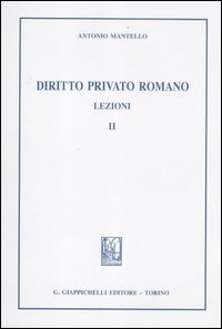 Diritto privato romano. Lezioni vol. 2 book