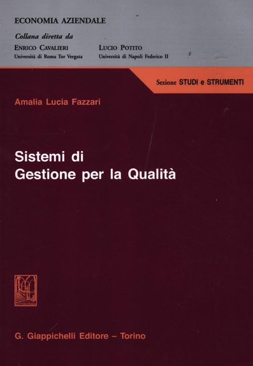 Sistemi di gestione per la qualità book