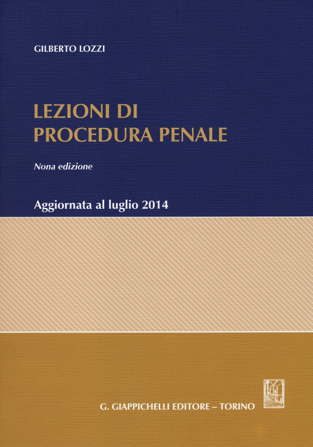 Lezioni di procedura penale Law