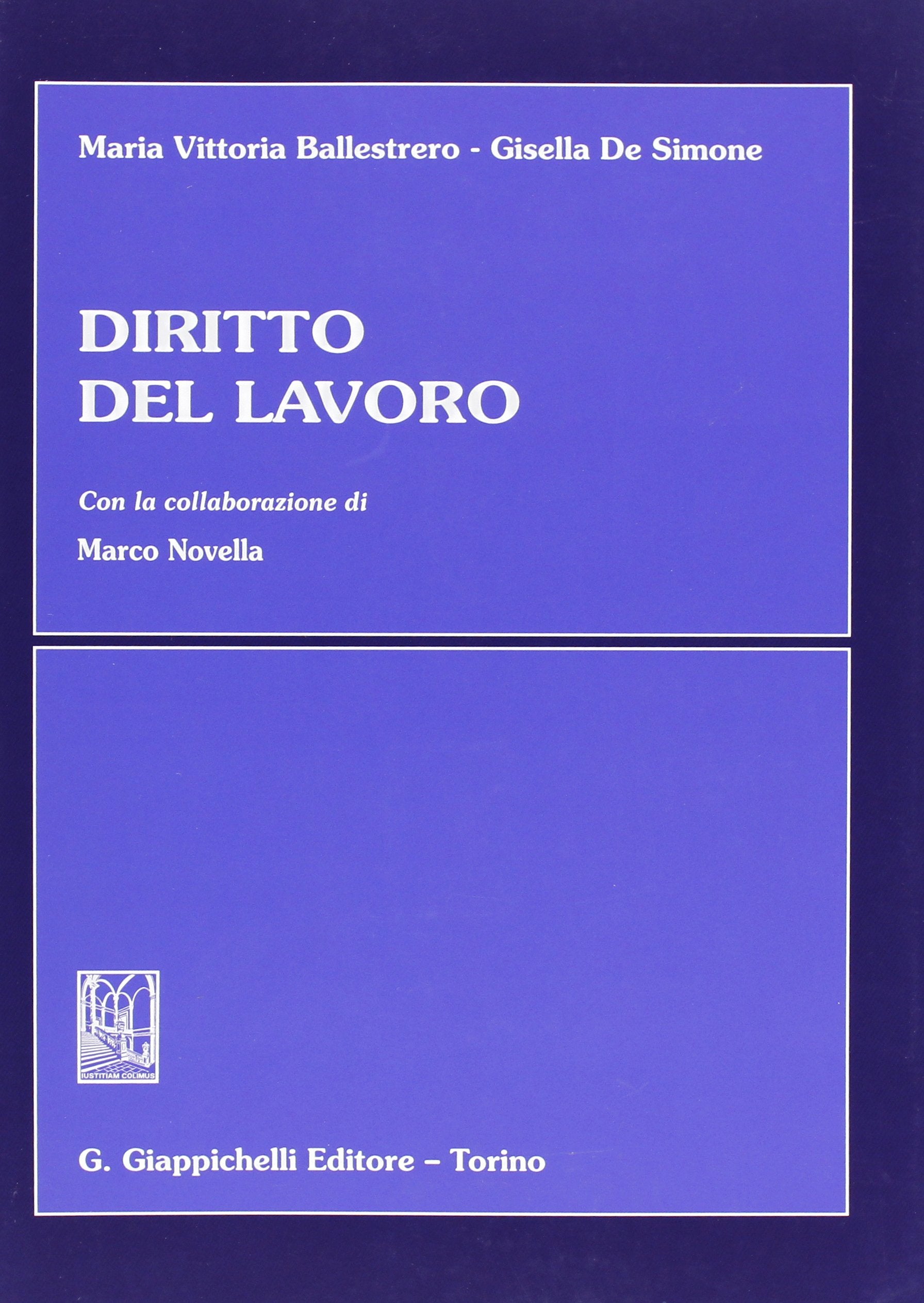 Diritto del lavoro book