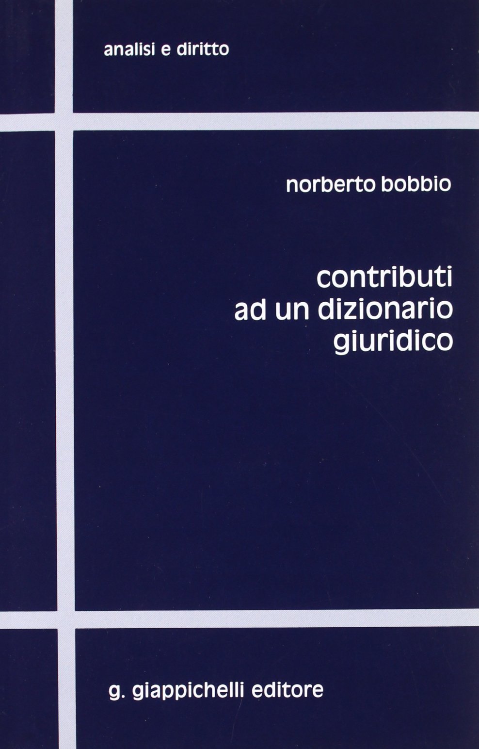 Contributi ad un dizionario giuridico book