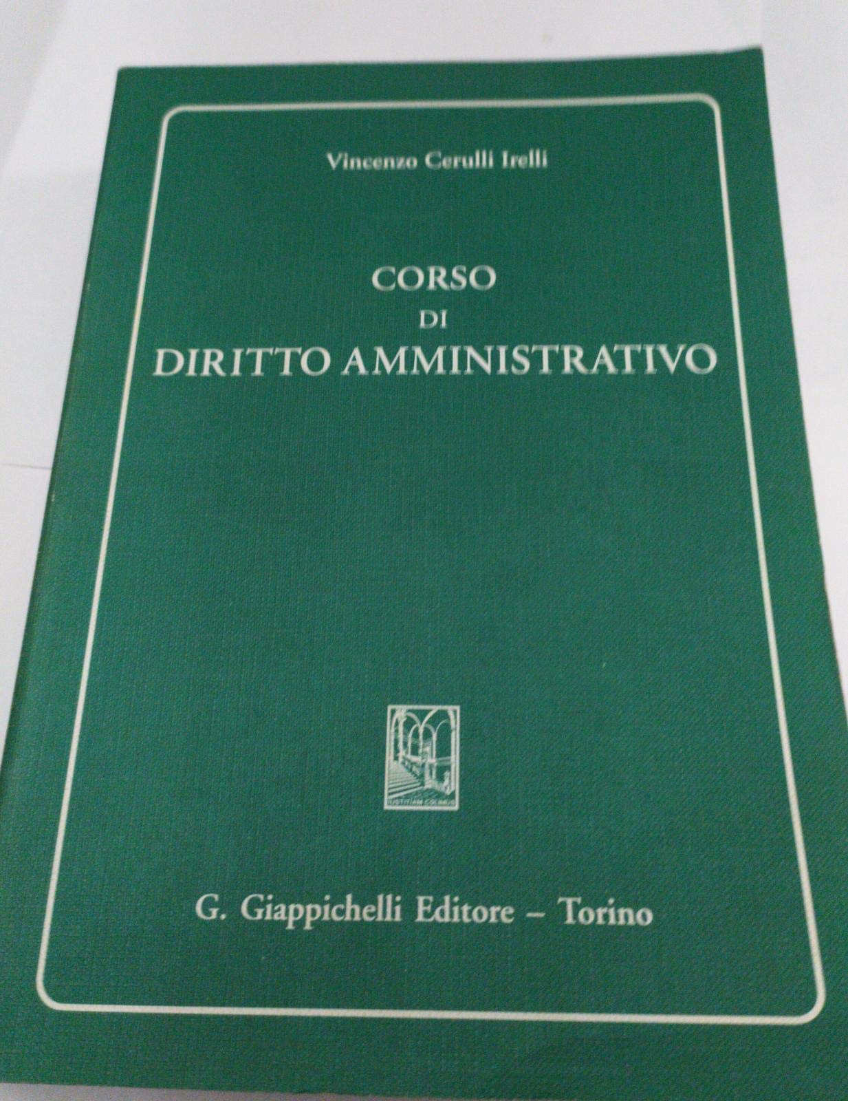 Corso di diritto amministrativo Law