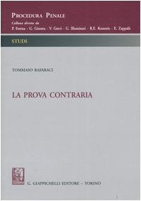 La prova contraria (Procedura penale. Studi) Law