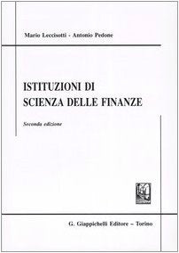 Istituzioni di scienza delle finanze Business & Technology