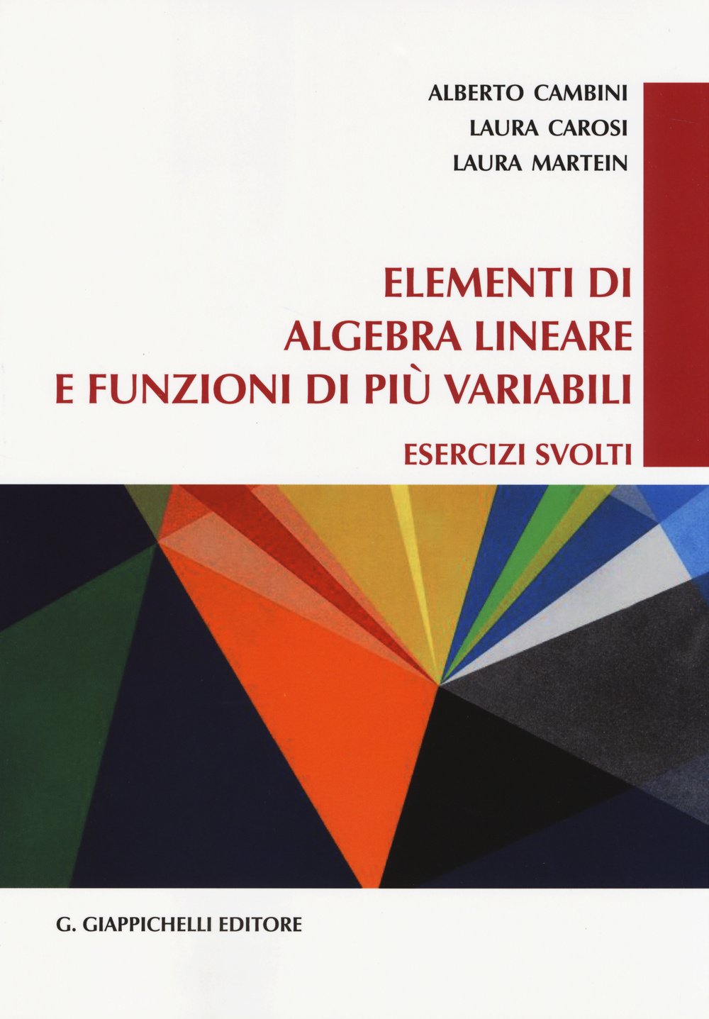 Elementi di algebra lineare e funzioni di più variabili. Esercizi svolti book