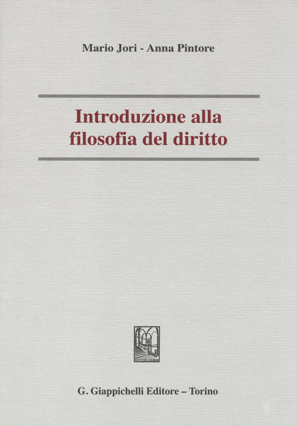 Introduzione alla filosofia del diritto book