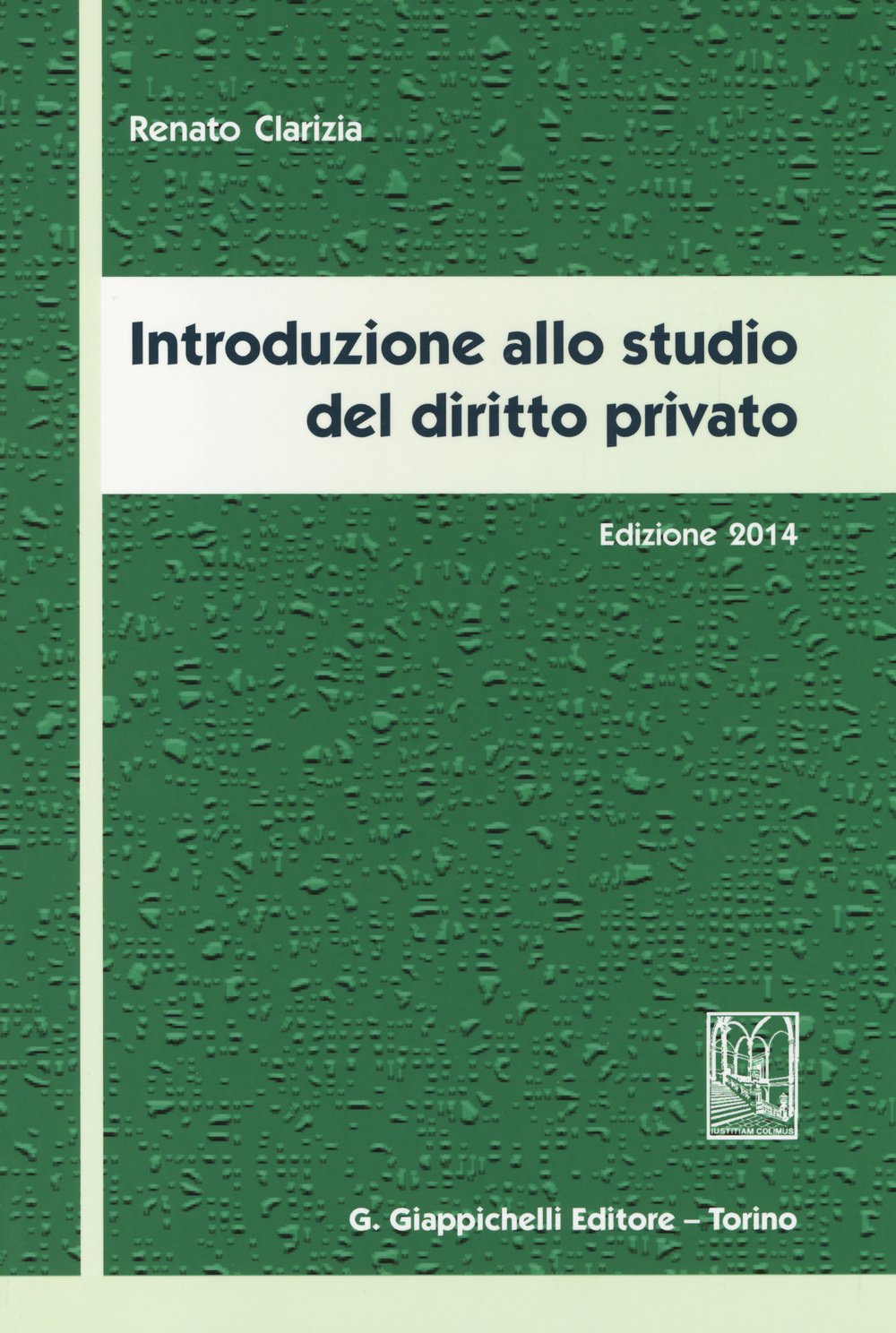 Introduzione allo studio del diritto privato 2014 Law