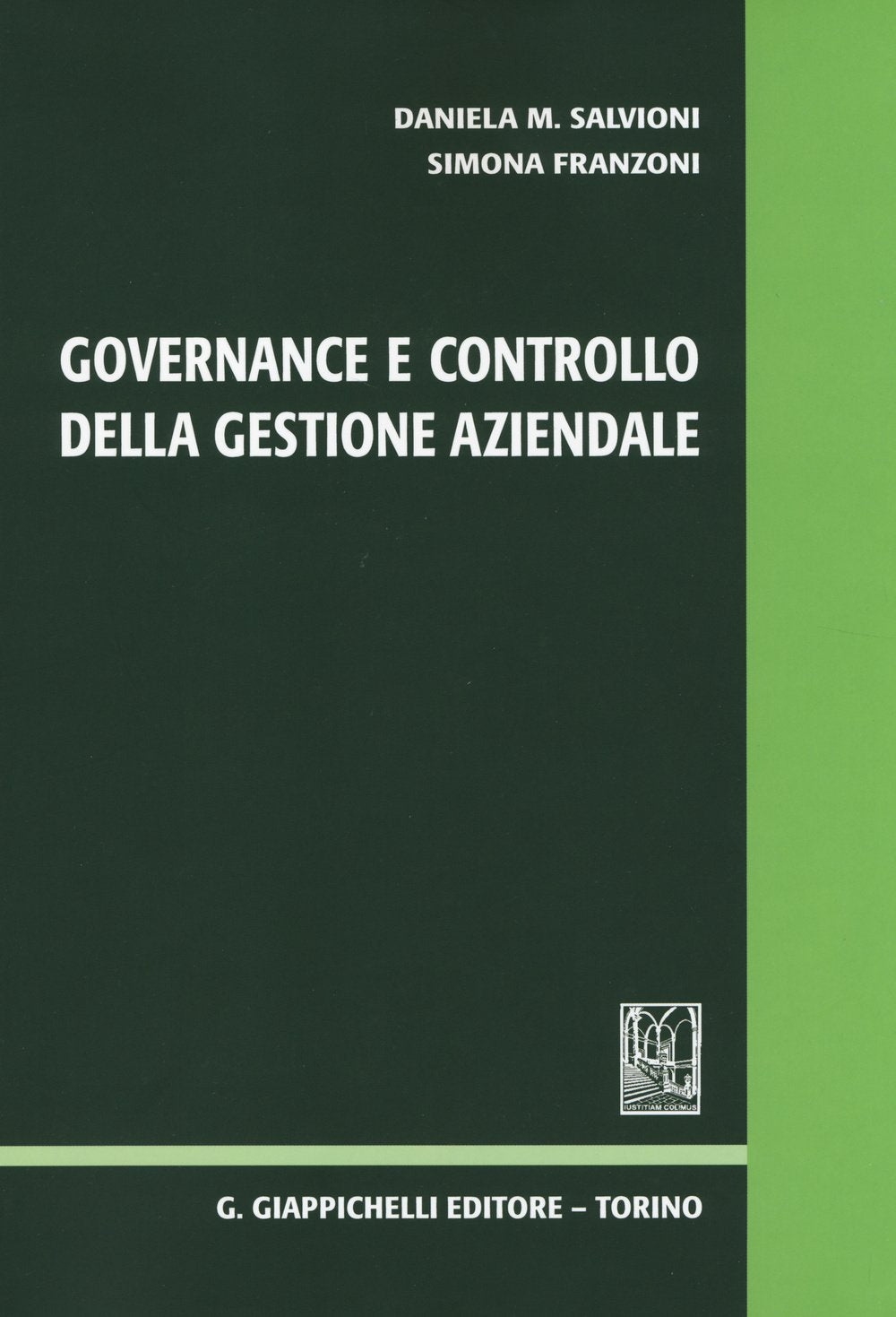 Governance e controllo della gestione aziendale book