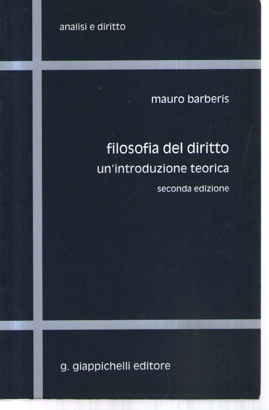 Filosofia del diritto. Un'introduzione teorica book