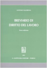 Breviario di diritto del lavoro book