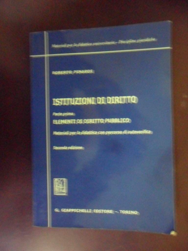 Istituzioni di diritto. Elementi di diritto pubblico. Materiali per la didattica con percorsi di autoverifica (Vol. 1) book