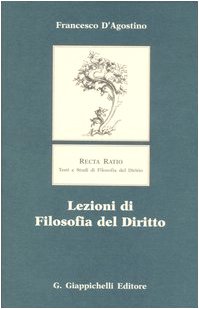 Lezioni di filosofia del diritto (Recta ratio. Testi e studi fil. dir. V) Law