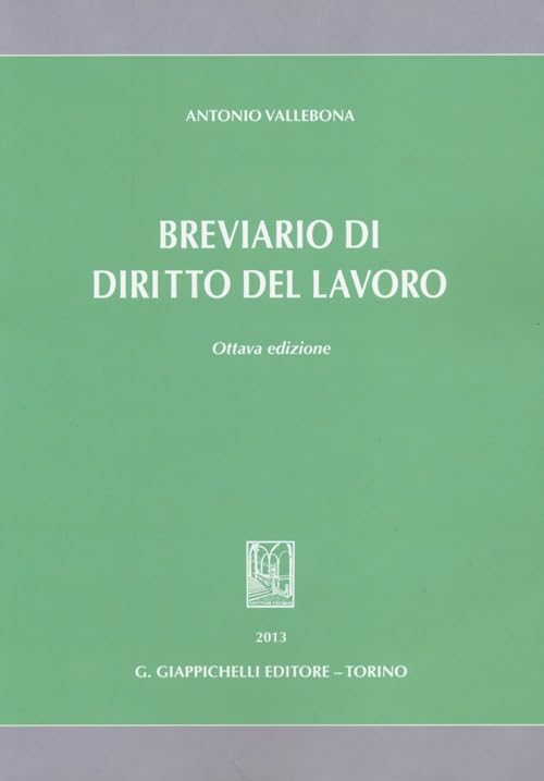 Breviario di diritto del lavoro book