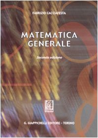 Matematica generale Mathematics Books