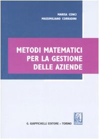 Metodi matematici per la gestione delle aziende book