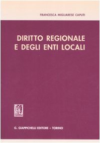 Diritto regionale e degli enti locali Law