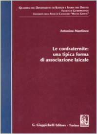 Le confraternite: una tipica forma di associazione laicale book