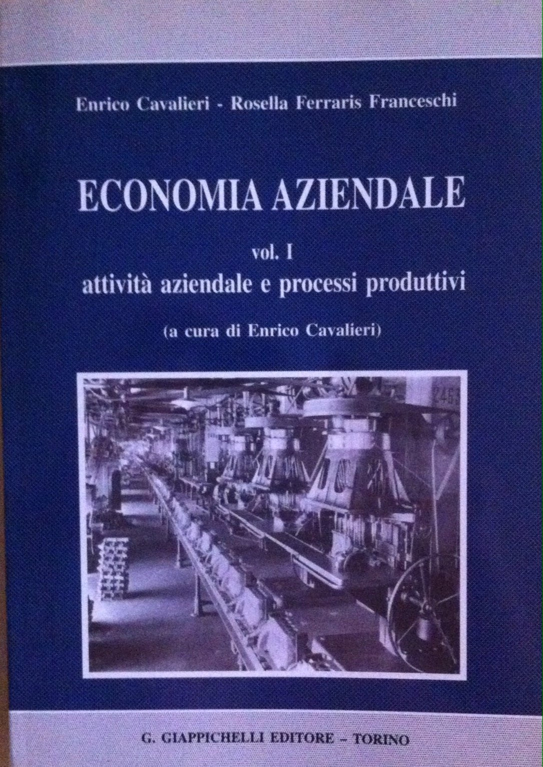 Economia aziendale. Estratto. Attività aziendale e processi produttivi (Vol. 1) book