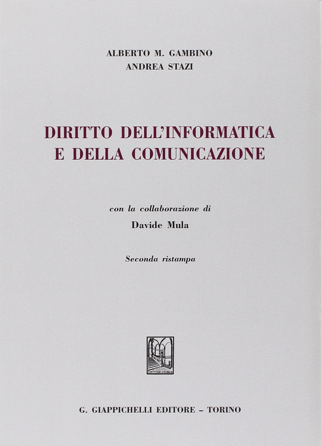 Diritto dell'informatica e della comunicazione (Università Europea di Roma) Law