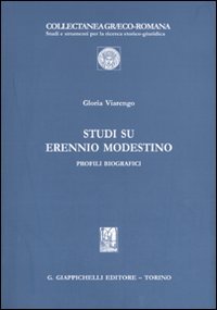 Studi su Erennio Modestino. Profili biografici book
