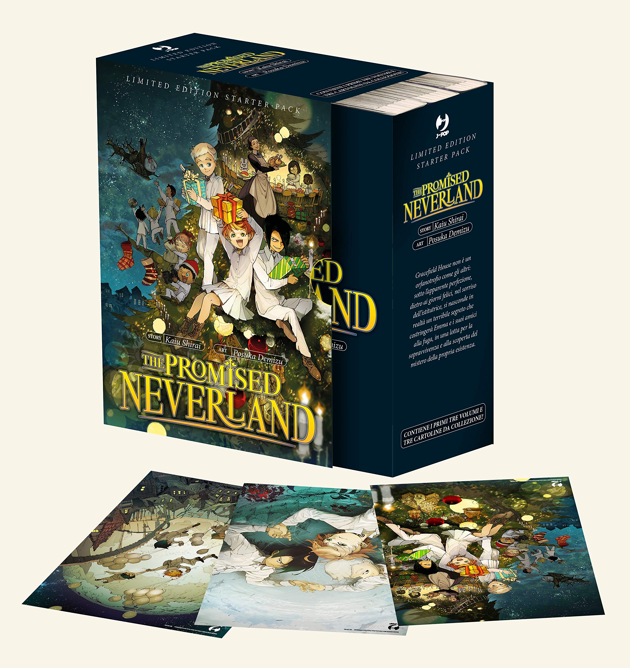 The promised Neverland. Starter pack. Ediz. limitata (Vol. 1-3) book