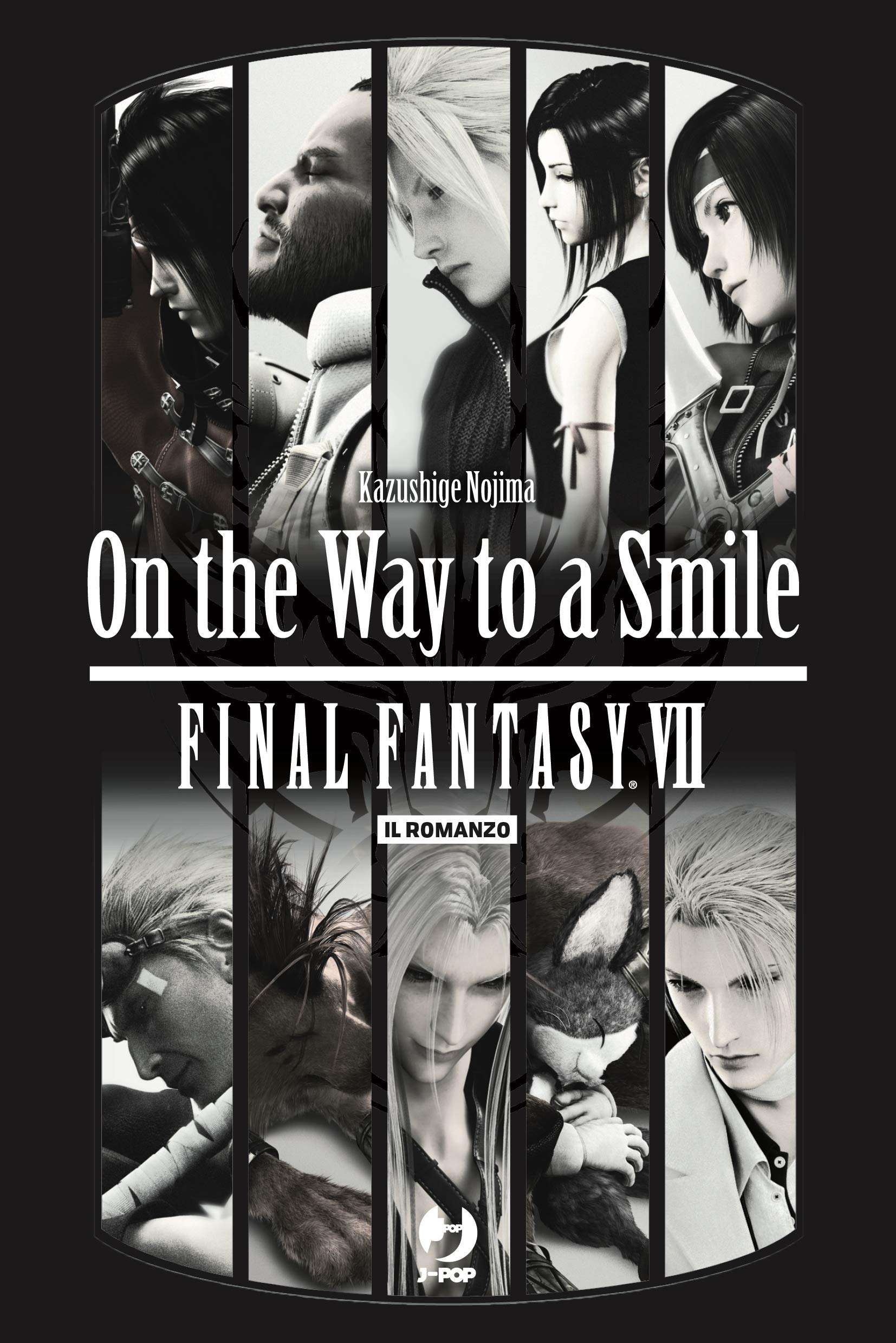 On the way to a smile. Final Fantasy VII book