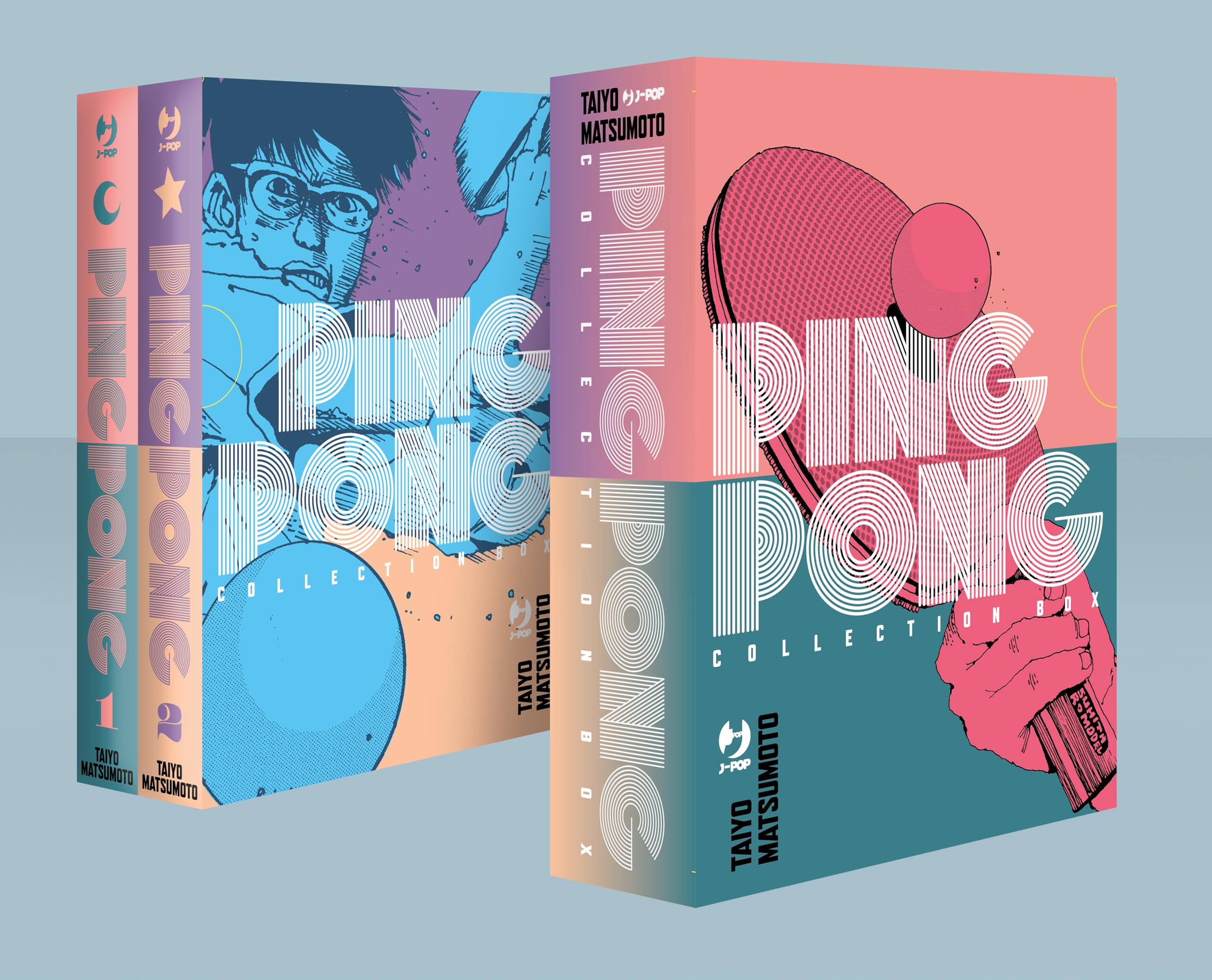 Ping pong. Collection box (Vol. 1-2) (J-POP) Manga