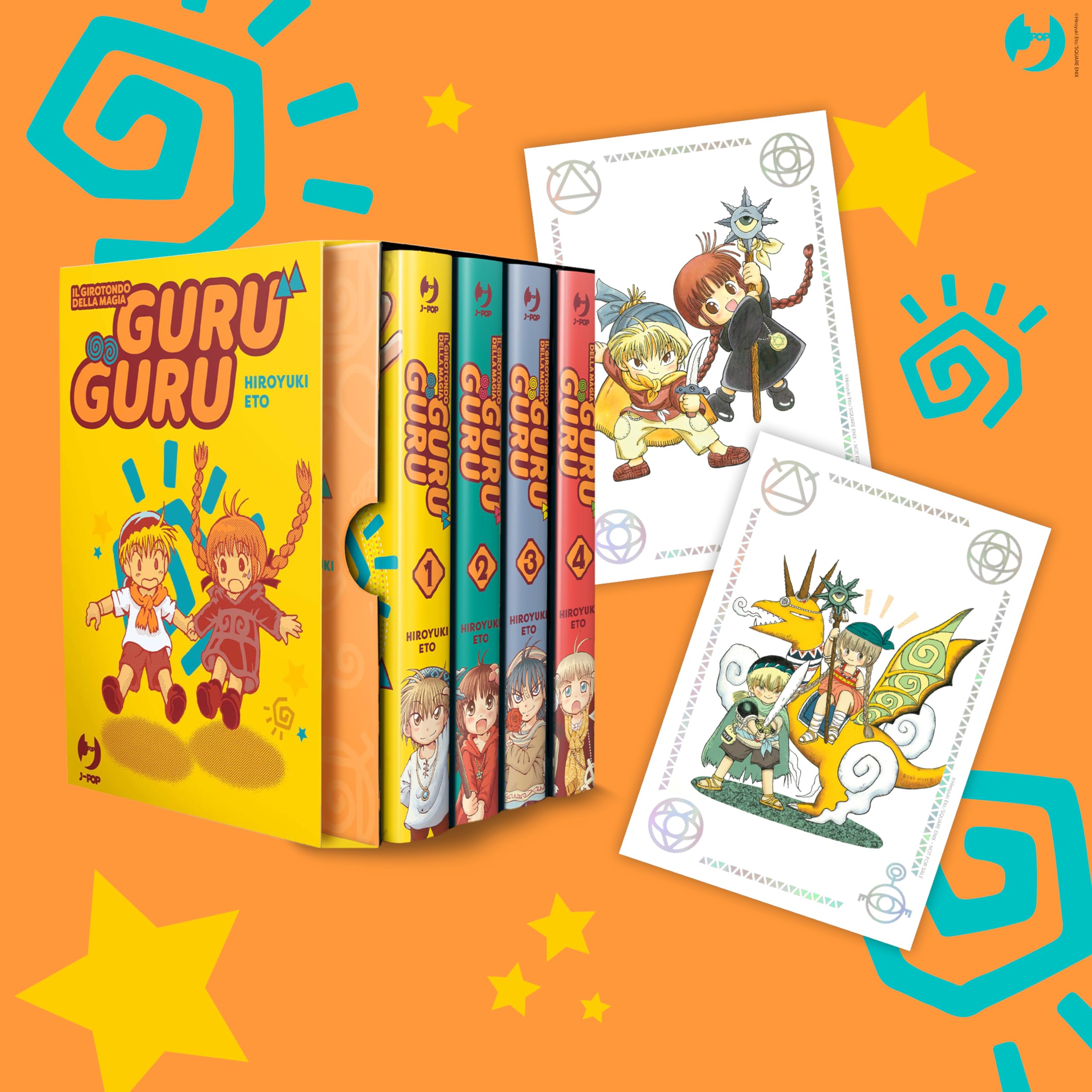 Guru guru. Il girotondo della magia. Box. Con gadget (Vol. 1-4) (J-POP) Manga