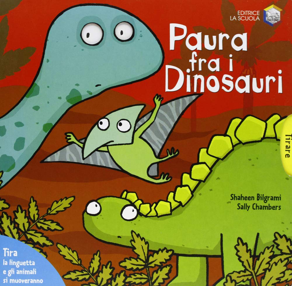 Paura fra i dinosauri. Ediz. illustrata book