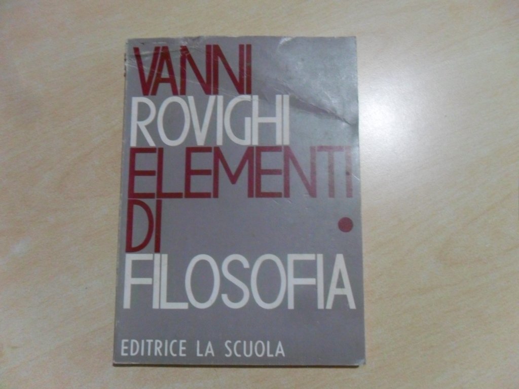 Elementi di filosofia (Vol. 1) (Manuali e saggi) Professional & Reference Books