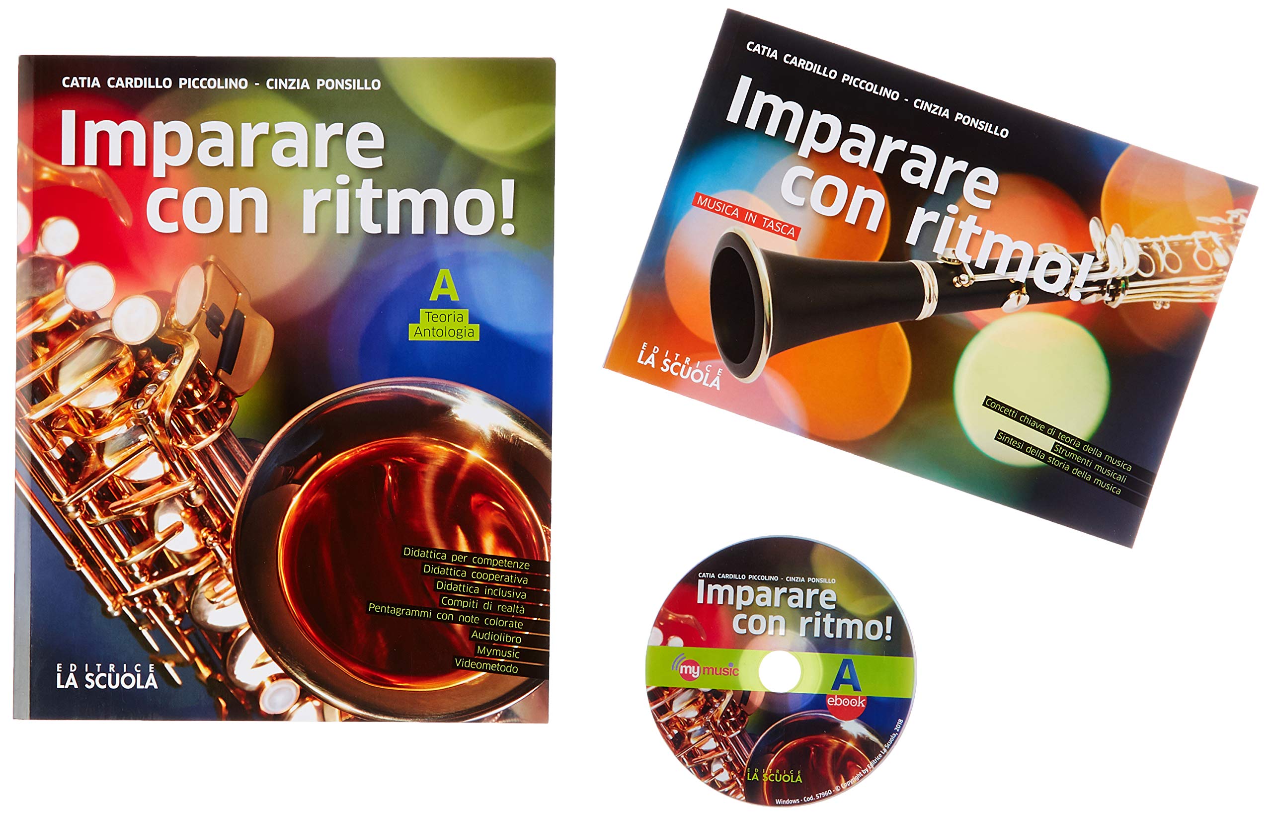 Imparare con ritmo. Con Musica in tasca. Per la Scuola media. Con ebook. Con espansione online. Con DVD-ROM. Teoria-Antologia (Vol. A) Professional & Reference Books