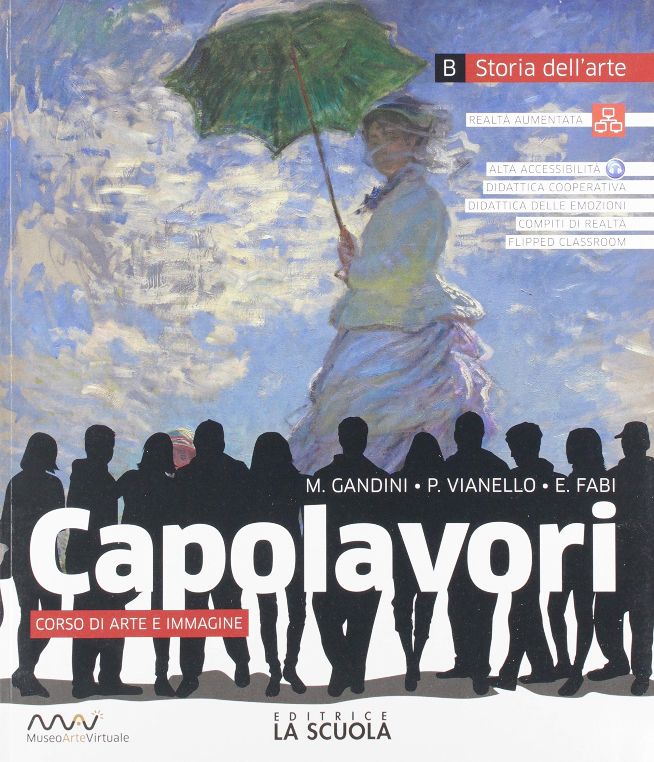 Capolavori. Arte. Per la Scuola media. Con e-book. Con espansione online. Con Libro: Catalogo dei capolavori (Vol. B) Professional & Reference Books