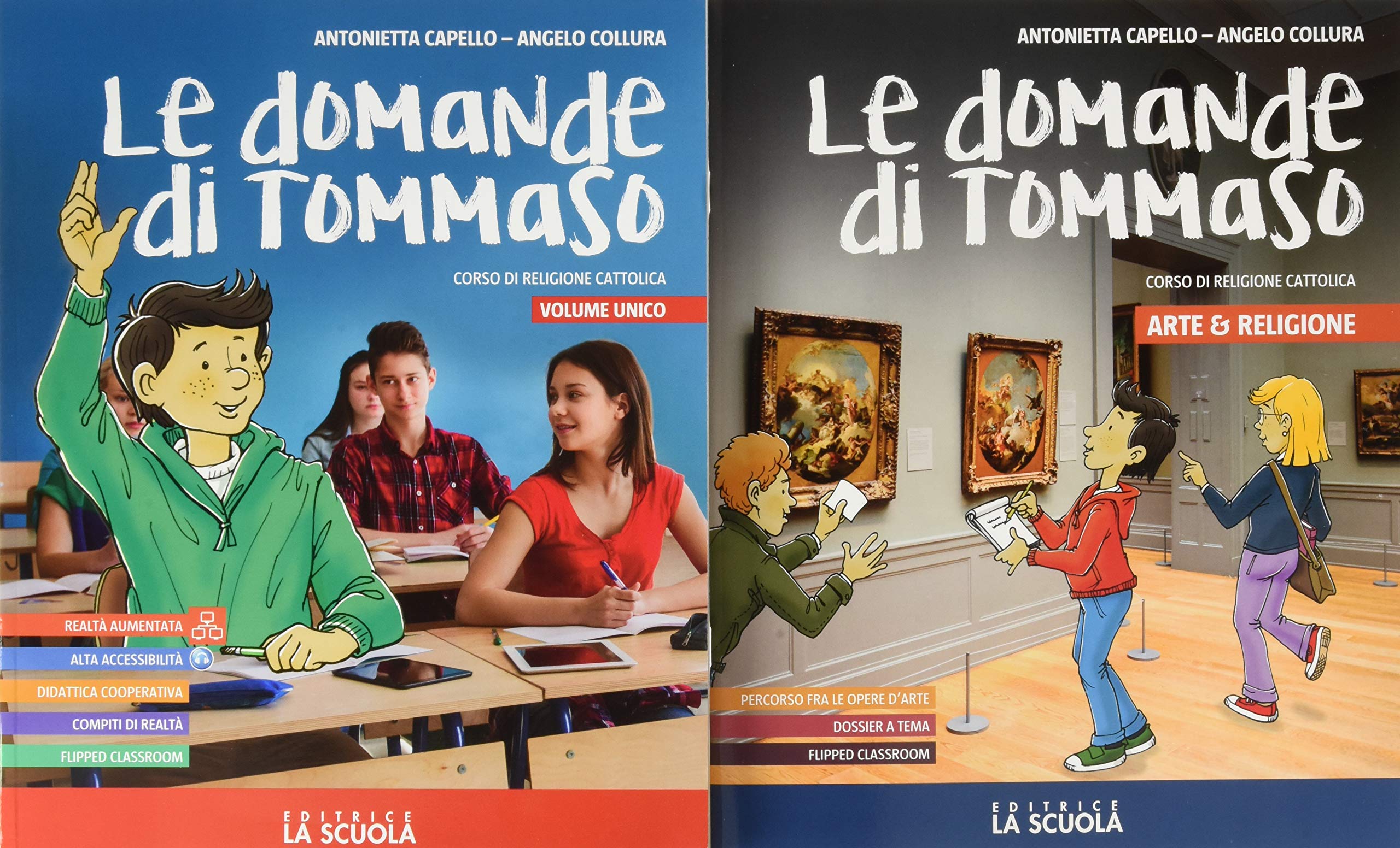 Le domande di Tommaso. Corso di religione cattolica. Volume unico. Con Arte & religione. Per la Scuola media. Con e-book. Con espansione online Professional & Reference Books